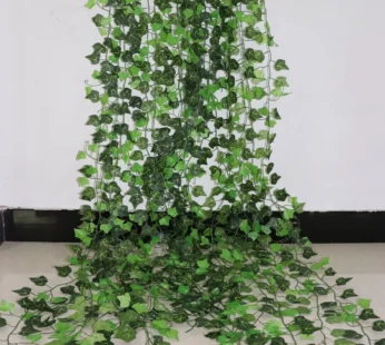 100pcs Leaf 1 piece 2.4M Home Decor Artificial Ivy Leaf Garland Plants Vine Fake