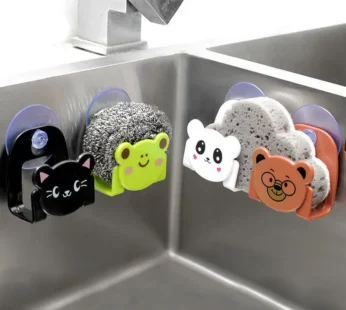 Organizer Tools Kitchen Accessories Cartoon Sponge Rag Storage Rack Home Decoration