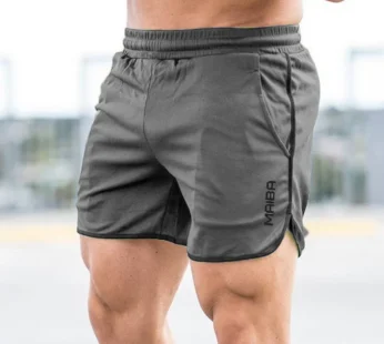 New Fitness Breathable Sports Shorts Running Quick Dry Pants Summer Slim